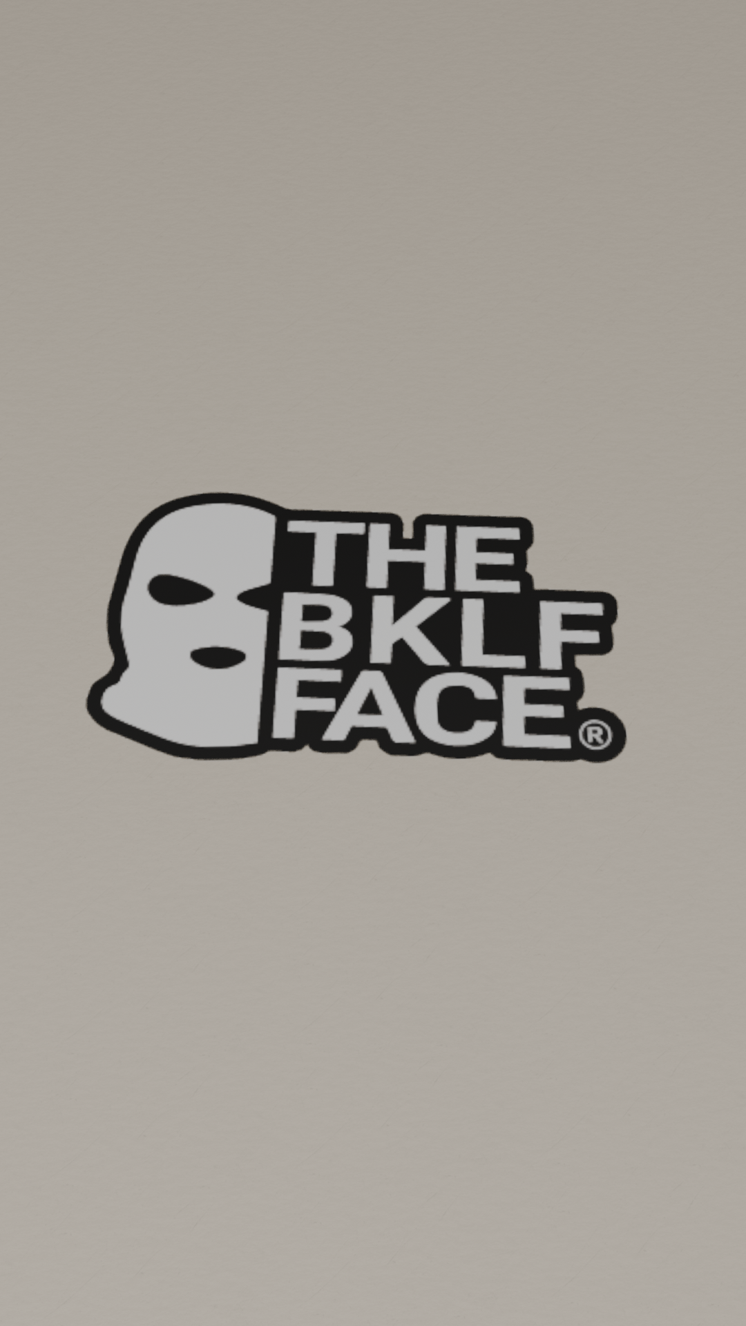 The BKLF Face - Universal Sticker