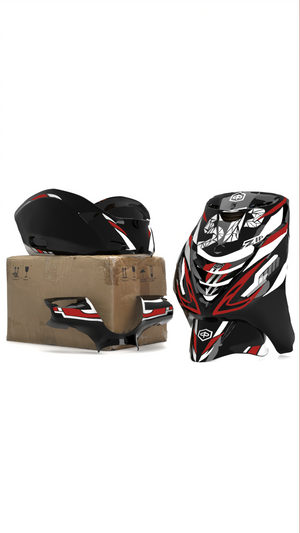 Volledige Stickerset stickerset - Zip Graphicz