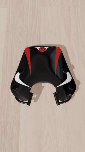 Scooter-Aufkleberset mit antikgoldenen Aufklebern - Zip Graphicz