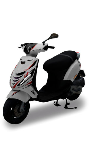 Sporty Design V1 - Stickerset Piaggio Zip Volledige Stickerset stickerset - Zip Graphicz