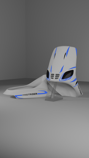 Scooter stickerset zwart-oranje stickerset - Zip Graphicz