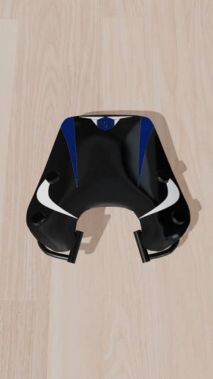 Roller-Aufkleberset mit rosafarbenem Aufkleberset - Zip Graphicz