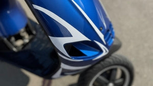 Türkisfarbenes Sticker-Set - Zip Graphicz