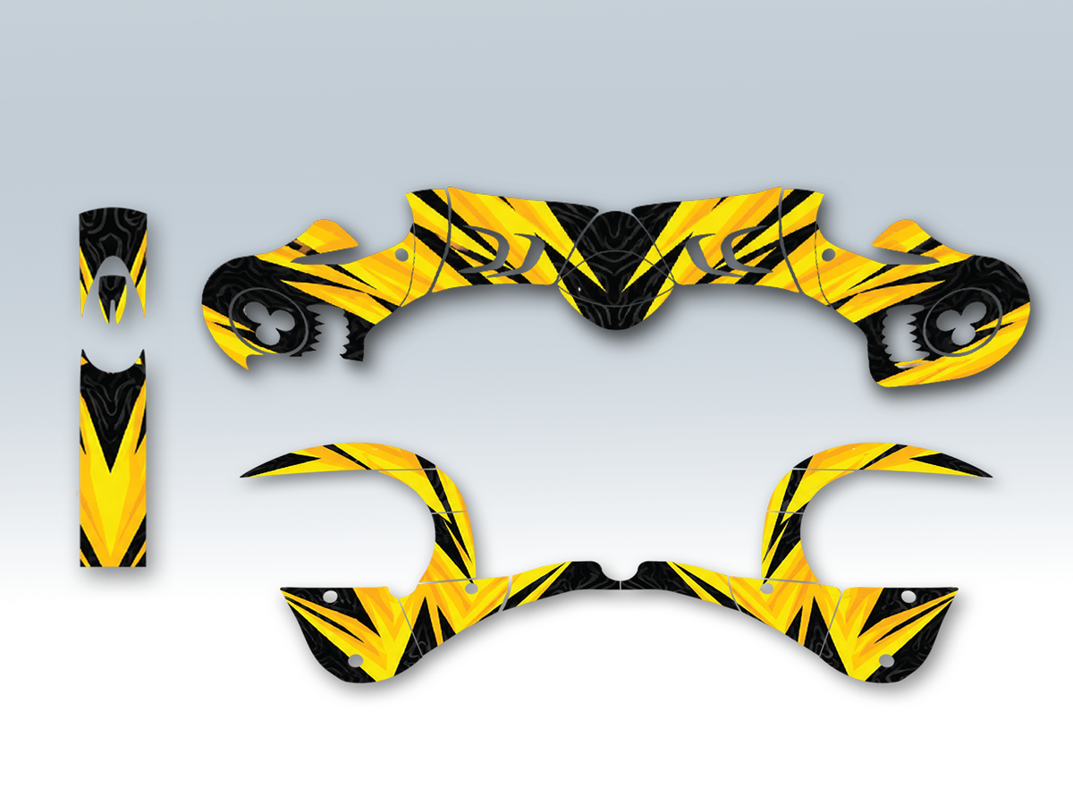 Streetlight - Alpha Full Face Helmet Graphics Kit