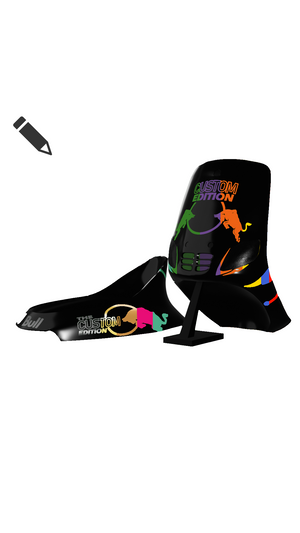 Red Bull Custom Edition - Type 3 Stickersets silver stickerset - Zip Graphicz