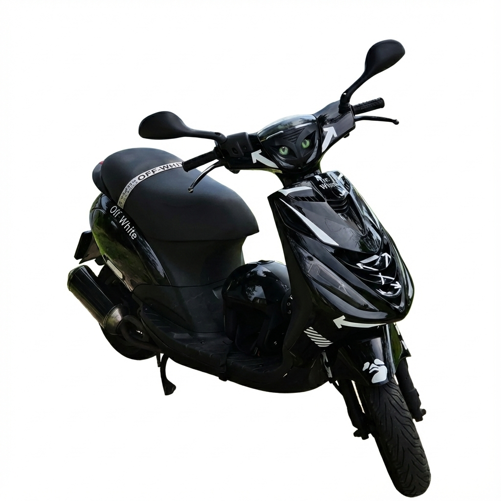 Off White - Piaggio Zip Graphics Kit