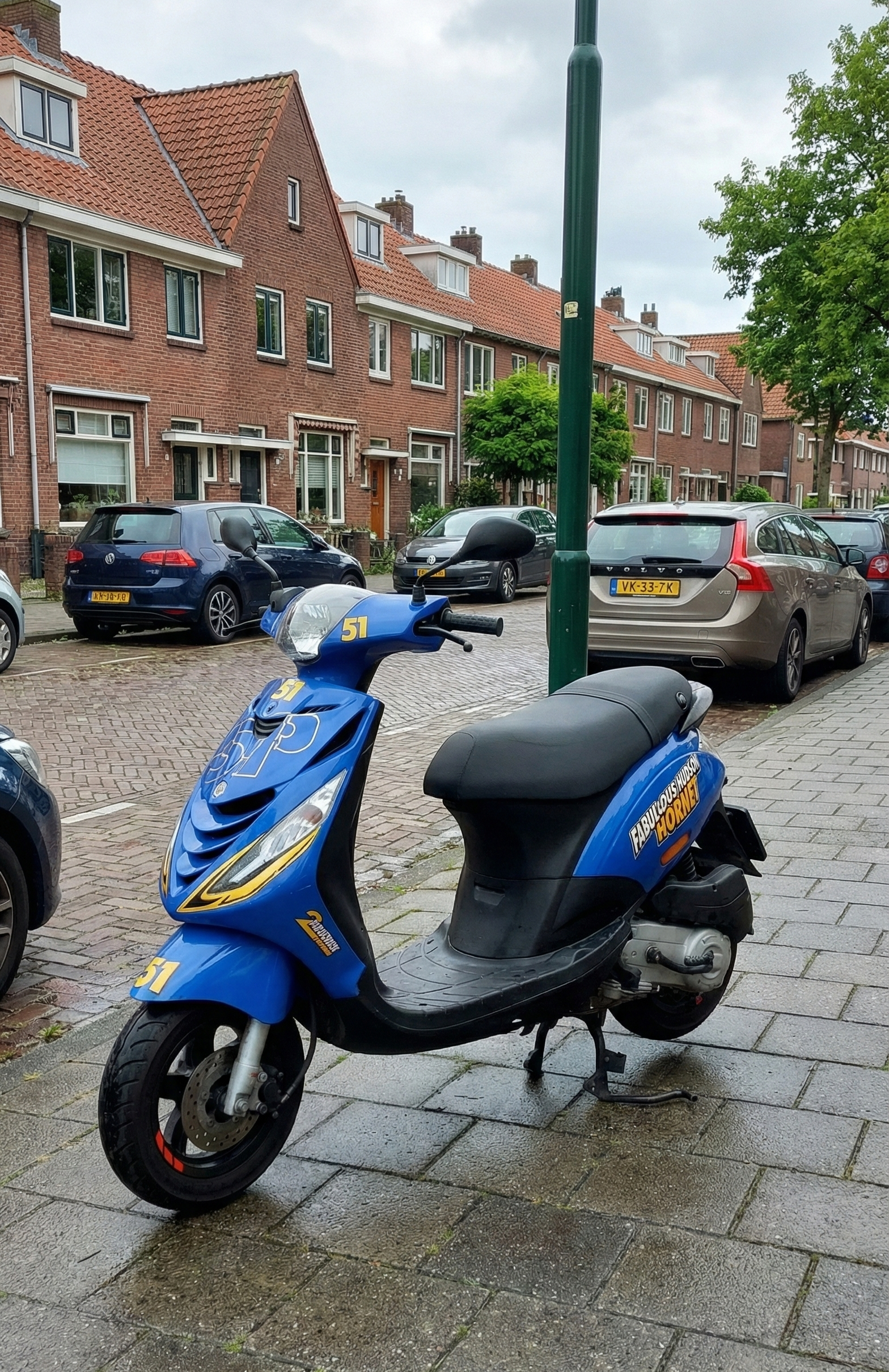 Fabulous Hudson Hornet - Piaggio Zip SP Graphics Kit