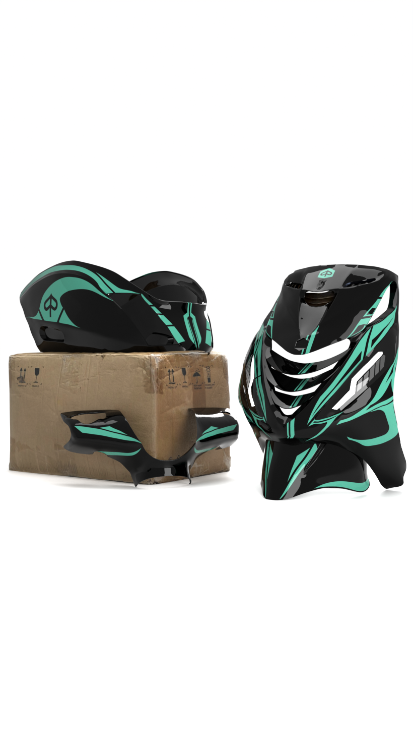 StreetBeast - Piaggio Zip SP Graphics Kit