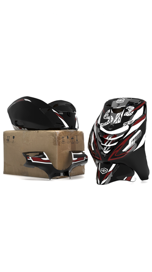 Krypton - Stickerset Piaggio Zip Volledige Stickerset stickerset - Zip Graphicz