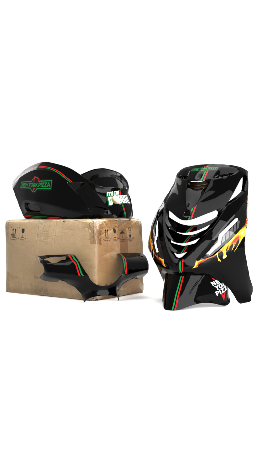 New York Pizza - Piaggio Zip SP Graphics Kit – Zip Graphicz