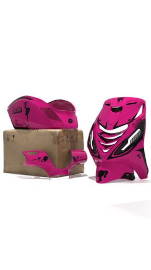 volledige stickerset stickerset - Zip Graphicz