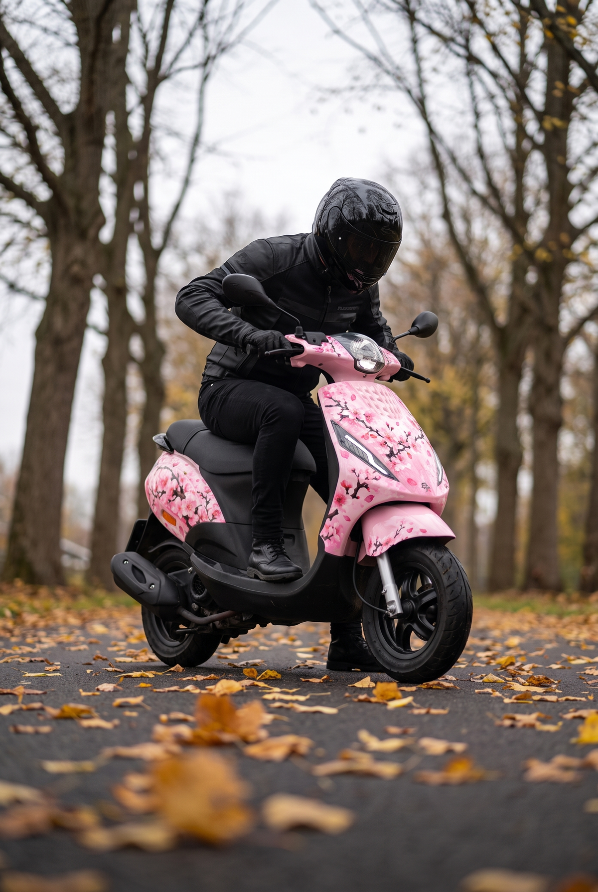 Kraken stickerset voor Piaggio Zip – productfoto