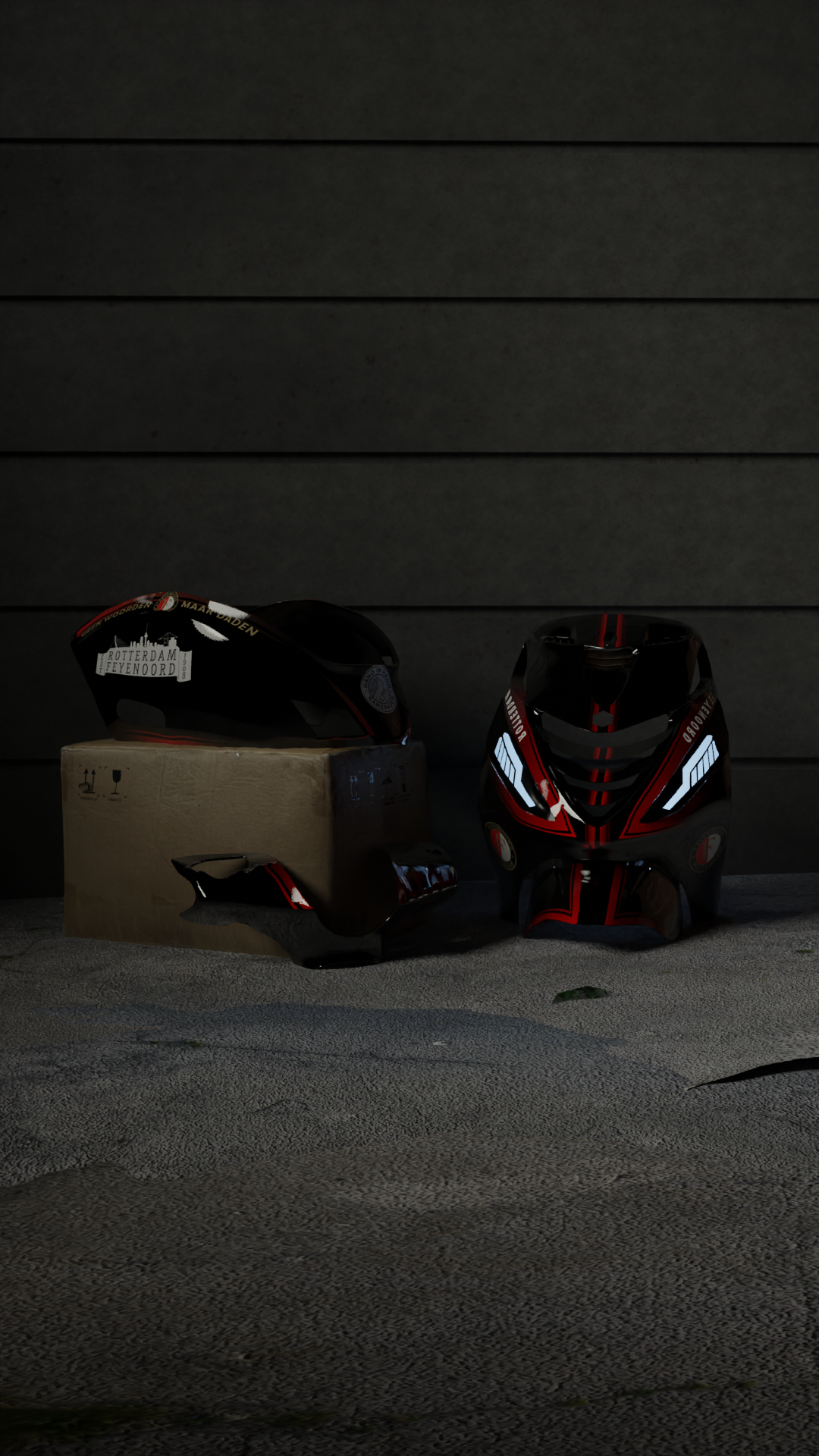 Feyenoord - Piaggio Zip Graphics Kit (Original Plastics)