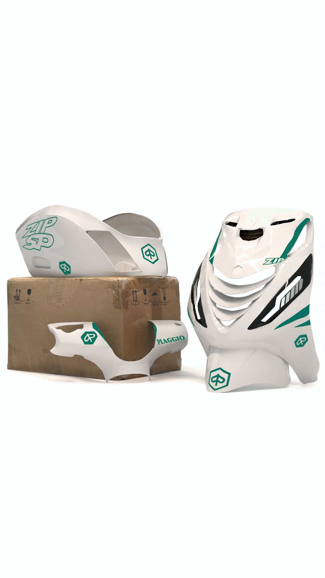 Ensemble d'autocollants complet - Zip Graphicz