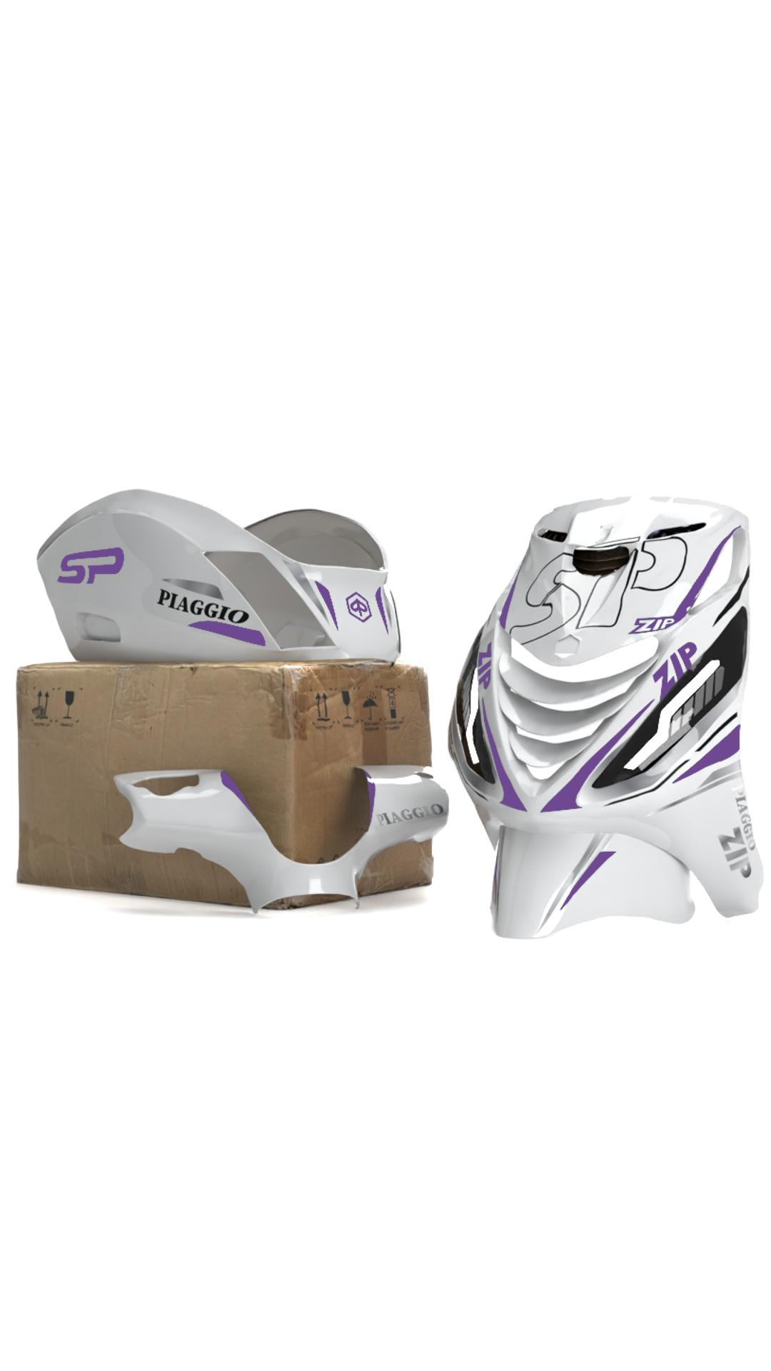 Volledige Stickerset stickerset - Zip Graphicz