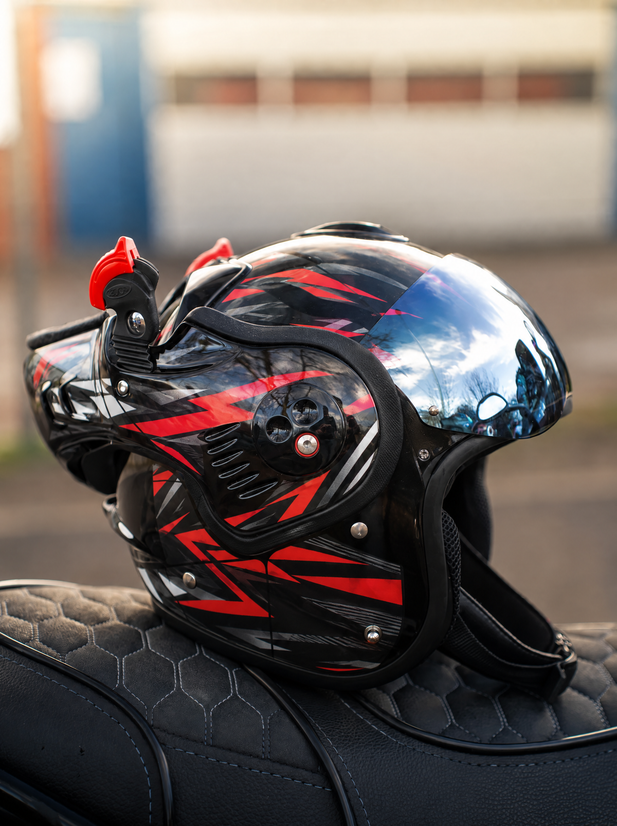 After Dark - Alpha Integralhelm Aufkleber-Set