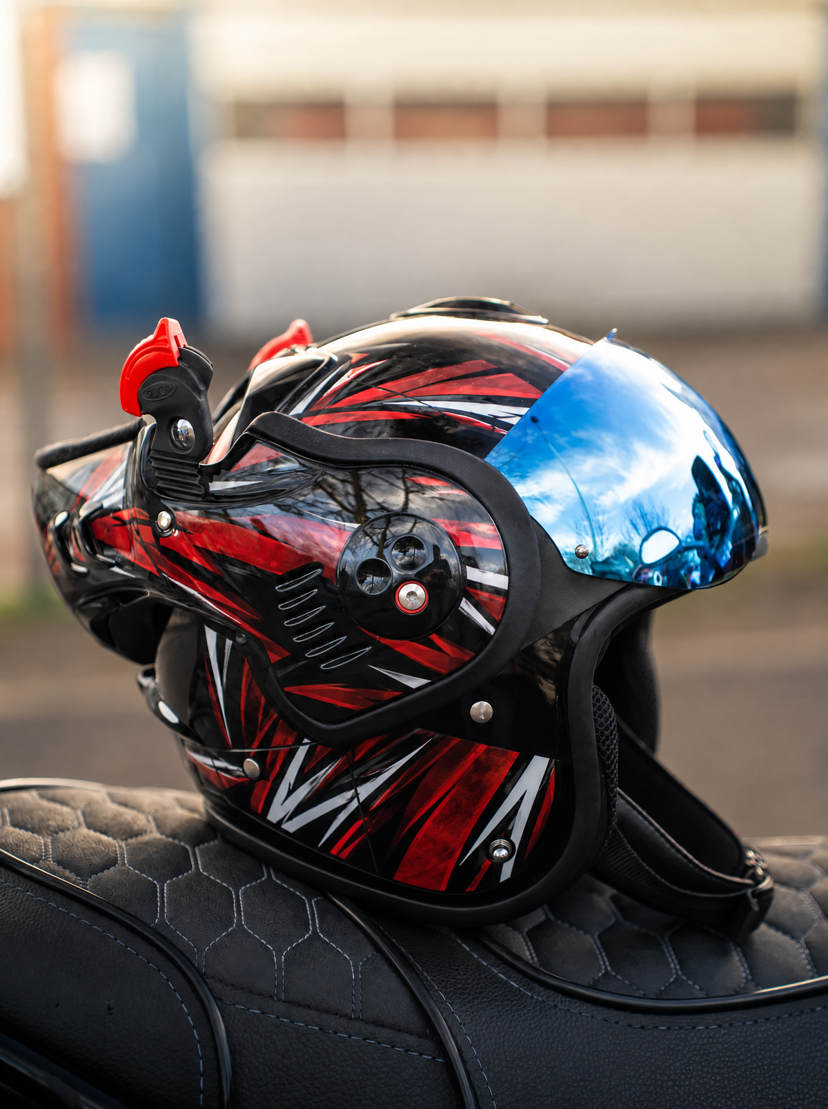 Blackout Ride - Alpha Integralhelm Aufkleber-Set
