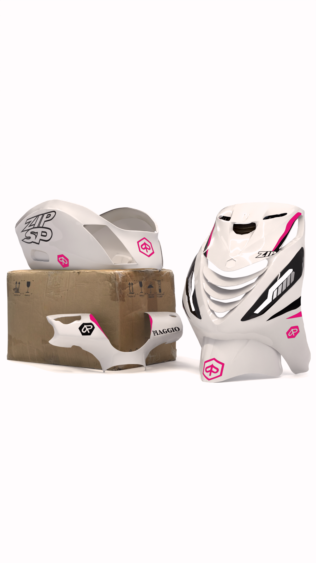 Ensemble d'autocollants complet - Zip Graphicz