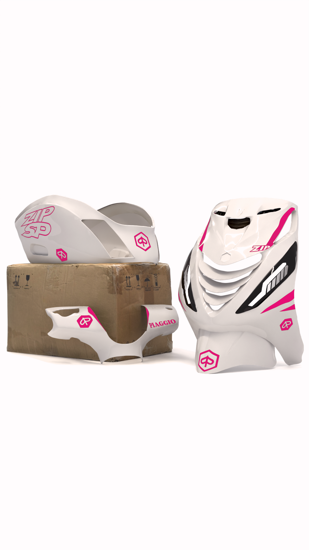 Ensemble d'autocollants complet - Zip Graphicz