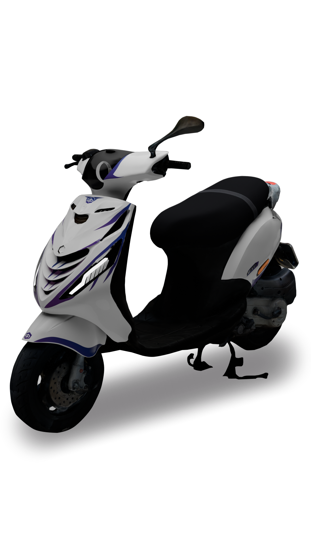Sharp Zip Sharp Soulver Minimalistic - Piaggio Zip SP Graphics Kit – Zip Graphicz