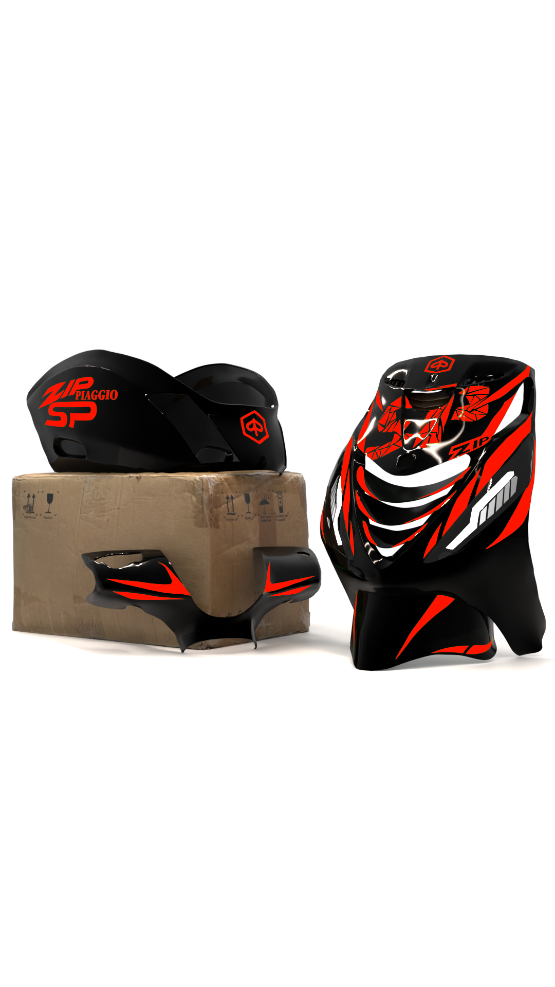 Predator - Piaggio Zip SP Graphics Kit