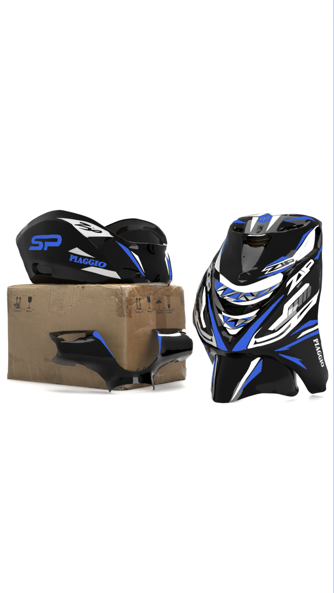 Volledige Stickerset stickerset - Zip Graphicz