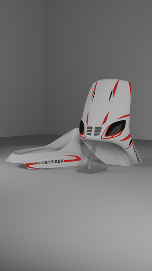 Scooter stickerset zwart-geel stickerset - Zip Graphicz