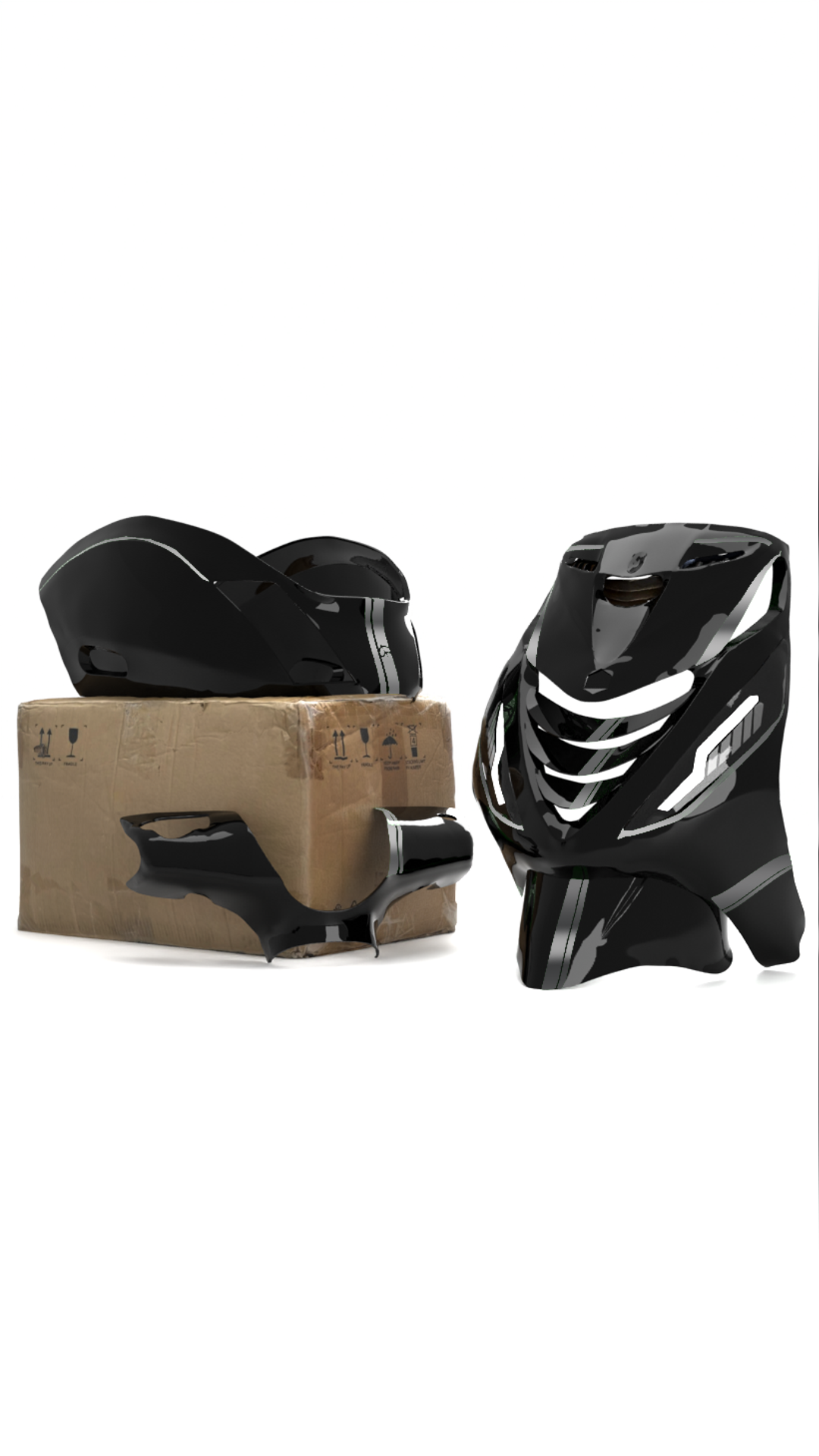 volledige stickerset stickerset - Zip Graphicz