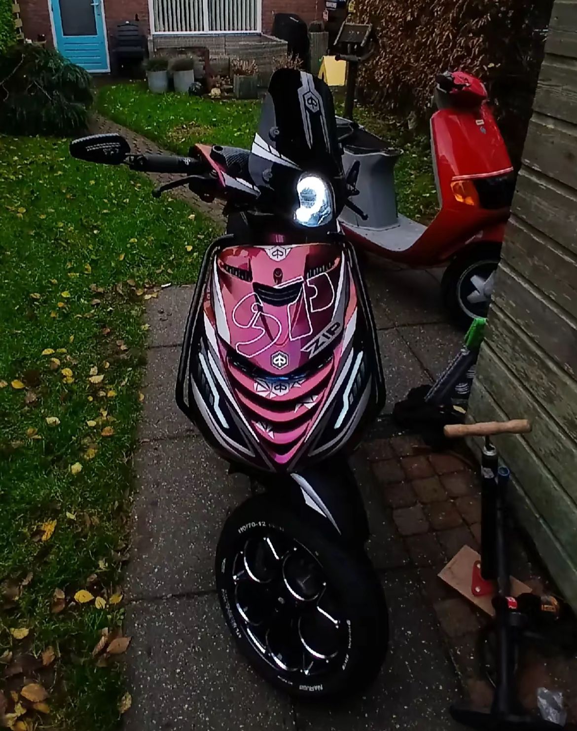 Midnight Ride - Piaggio Zip SP Graphics Kit – Zip Graphicz