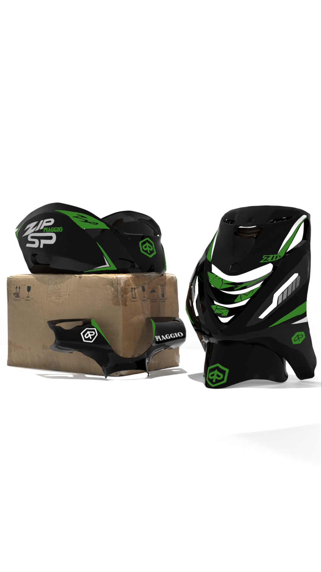 Volledige Stickerset stickerset - Zip Graphicz