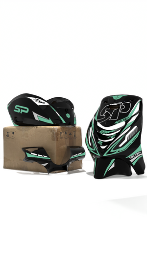 Scooter stickerset Volledig Stickersetje stickerset - Zip Graphicz