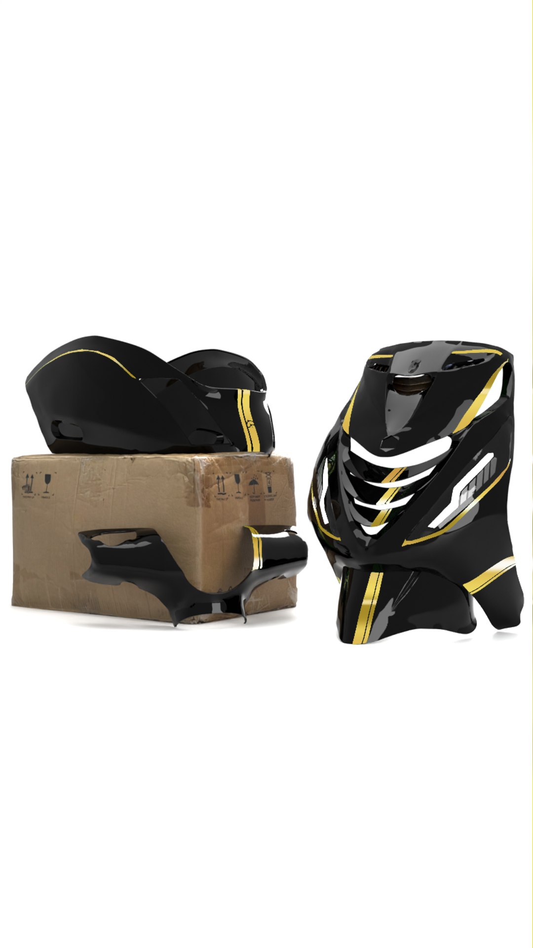 volledige stickerset stickerset - Zip Graphicz