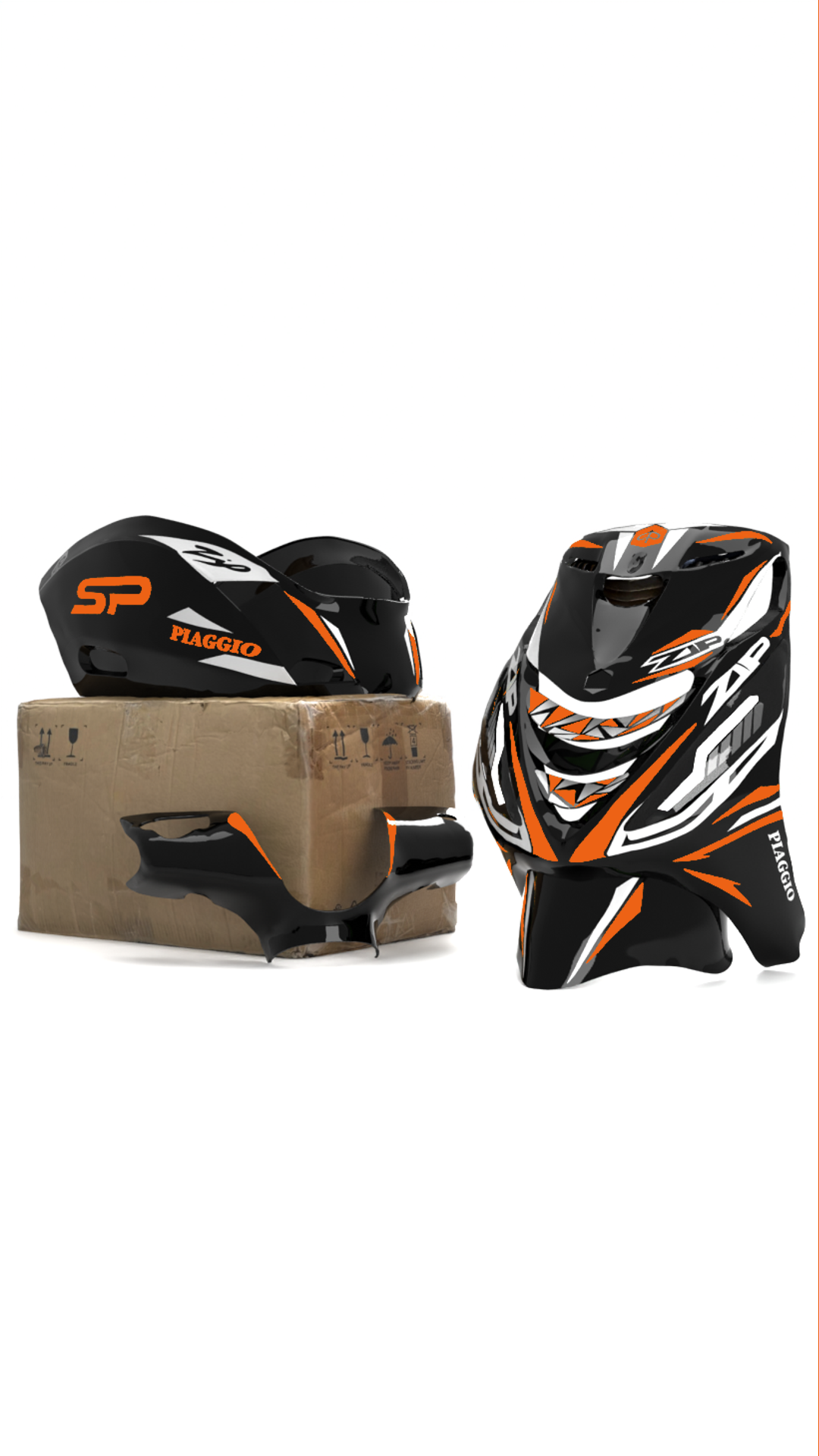 Volledige Stickerset stickerset - Zip Graphicz