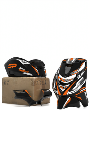 Volledige Stickerset stickerset - Zip Graphicz