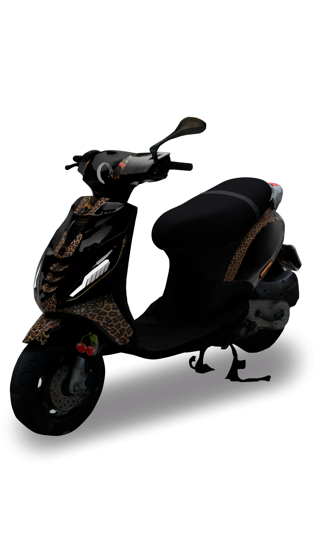 Panter print - Piaggio Zip Graphics Kit