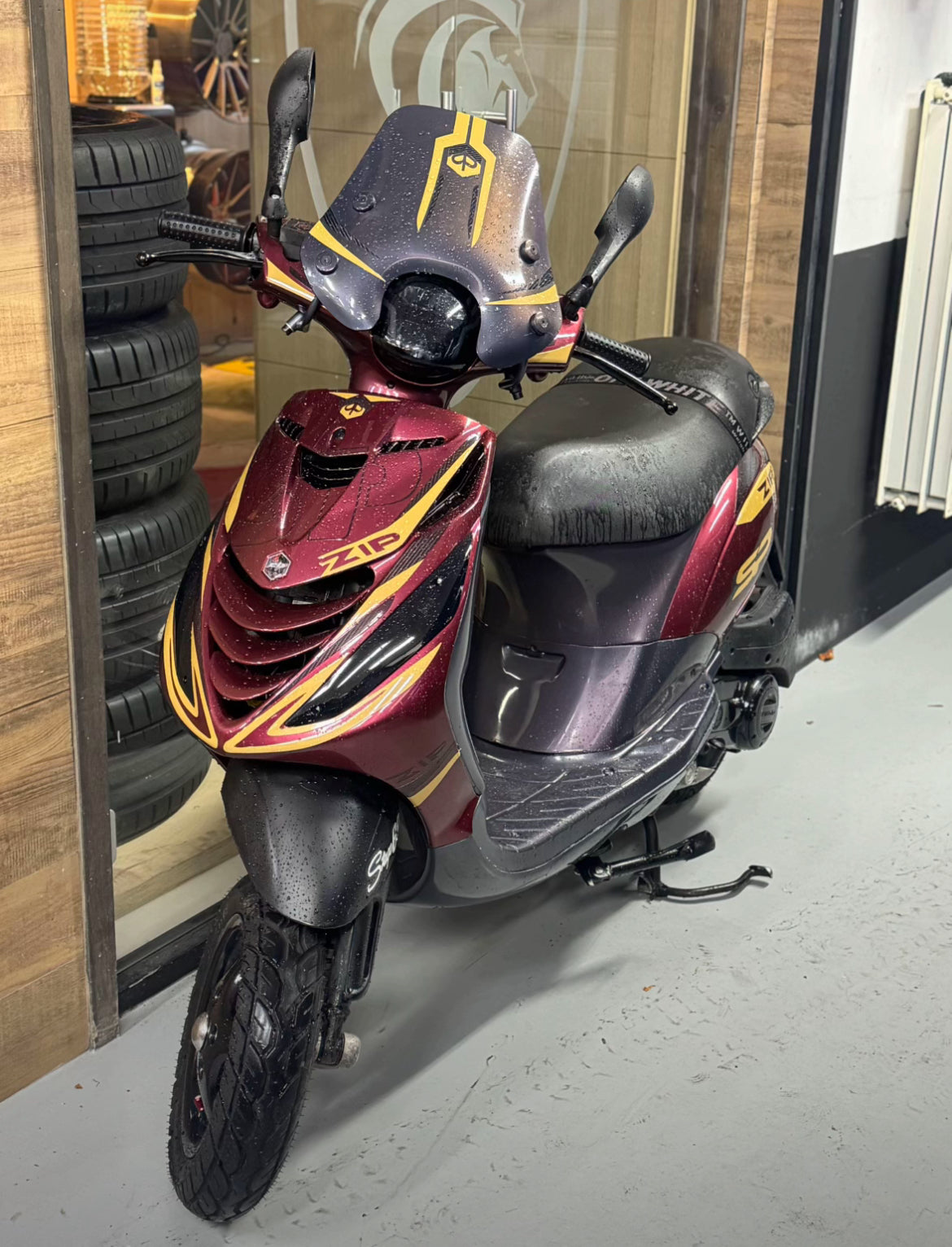 Midnight Ride - Piaggio Zip SP Graphics Kit – Zip Graphicz