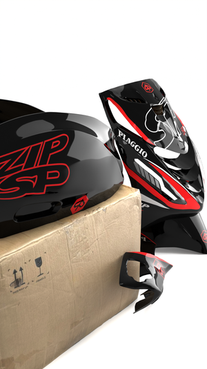 Scooter stickerset Volledig Stickersetje stickerset - Zip Graphicz