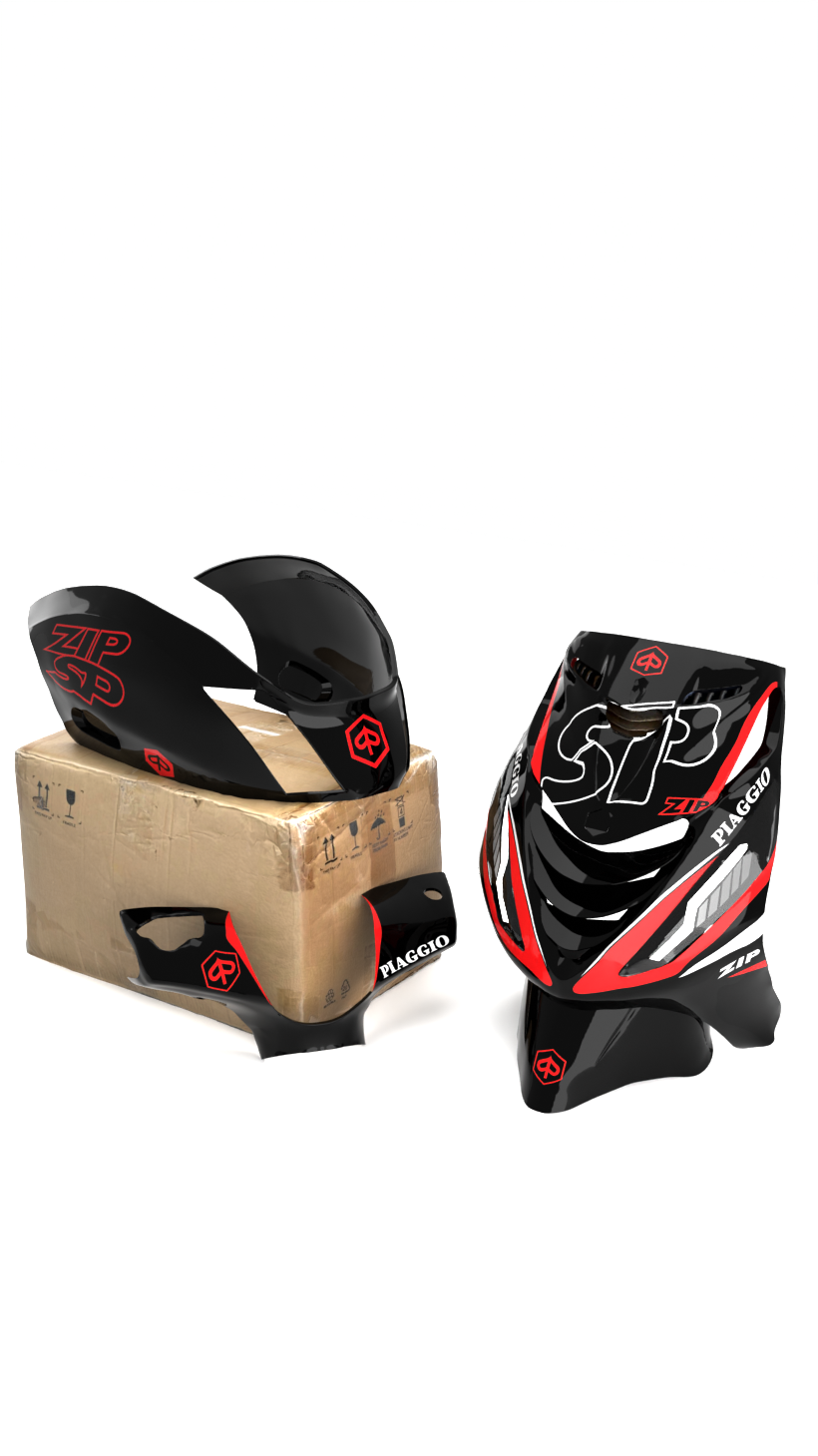 Scooter stickerset Volledig Stickersetje stickerset - Zip Graphicz