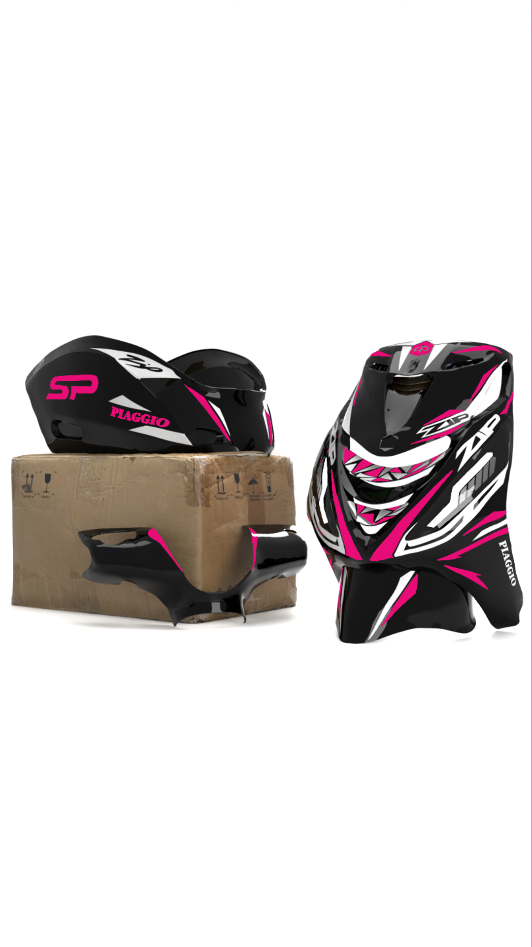 Volledige Stickerset stickerset - Zip Graphicz