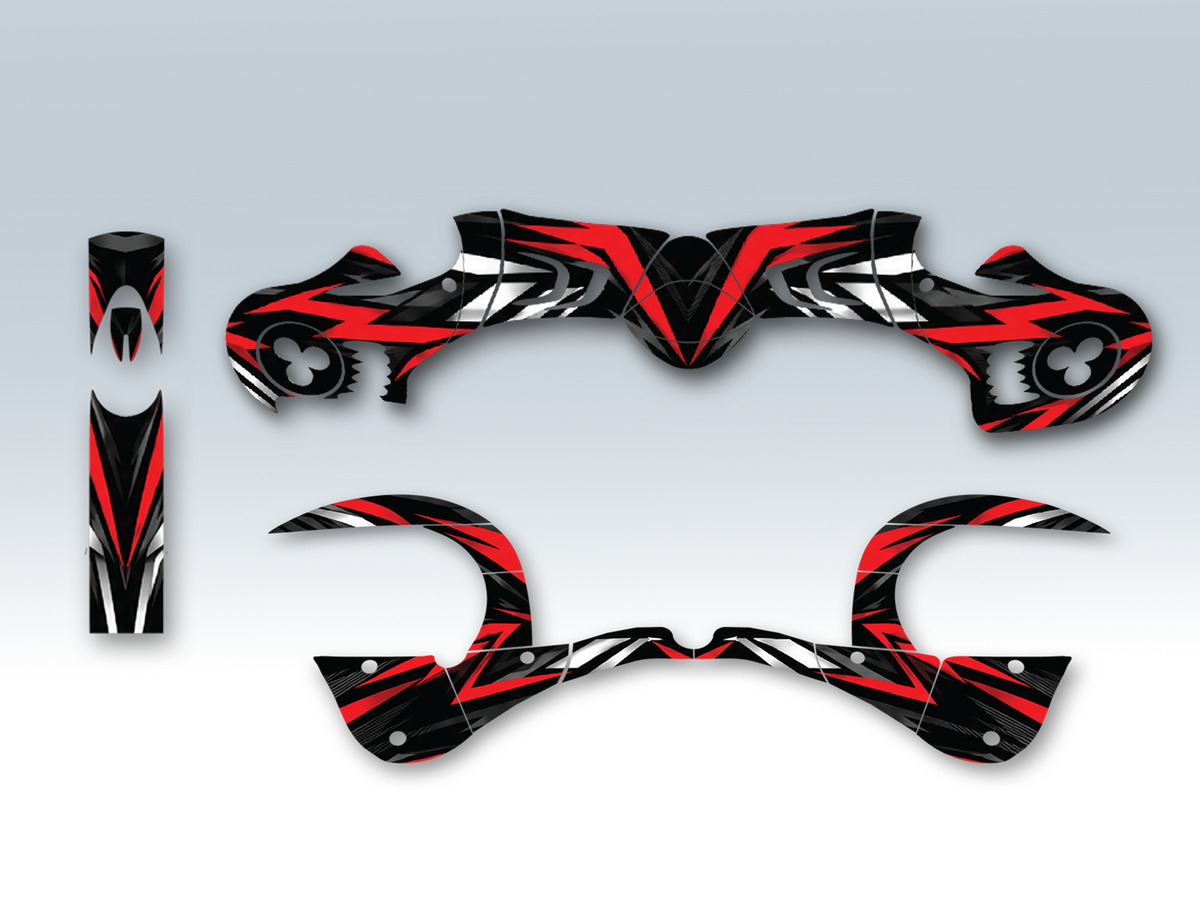 After Dark - Alpha Full Face Helmet Graphics Kit