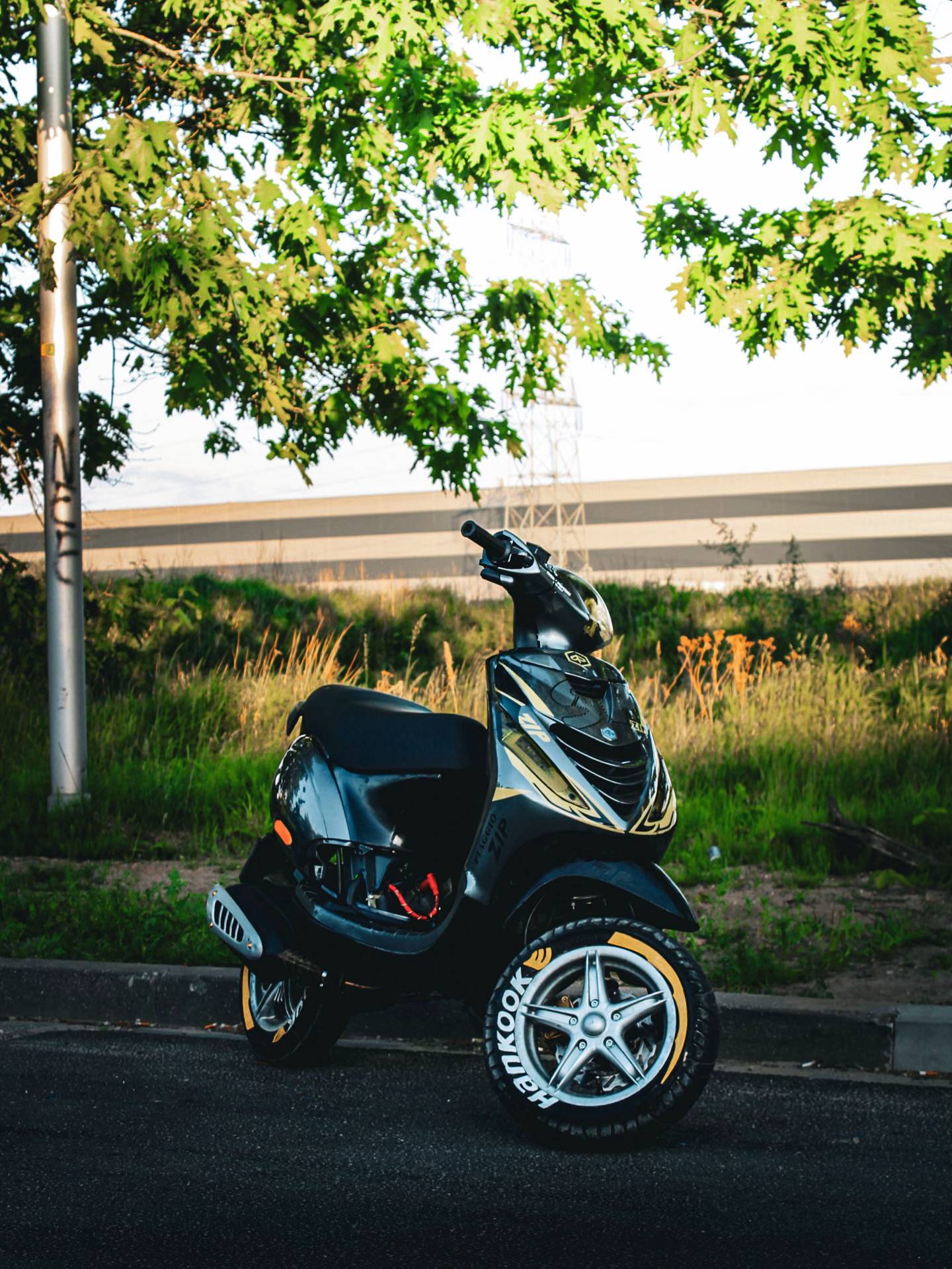 Sporty Carbon X - Piaggio Zip SP Graphics Kit – Zip Graphicz