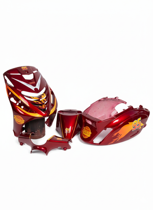 Lightning Mc Queen ''Cars'' - Stickerset Piaggio Zip volledige stickerset stickerset - Zip Graphicz