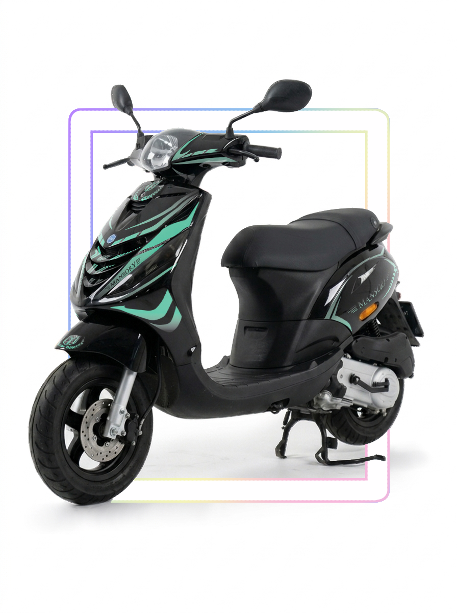 Mansory V2 (Revamp) - Piaggio Zip SP Stickerset Stickerset
