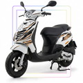 Midnight Ride - Piaggio Zip SP Grafikset