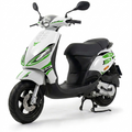 Midnight Ride - Piaggio Zip Graphics Kit (Original Plastics)