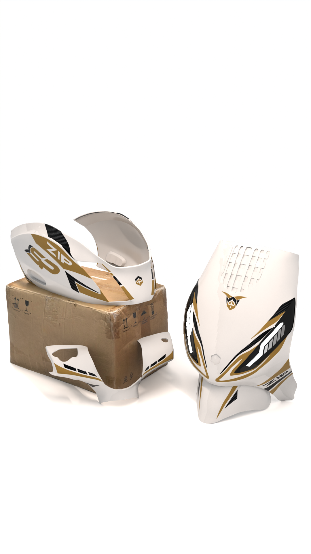 Volledig Stickersetje stickerset - Zip Graphicz