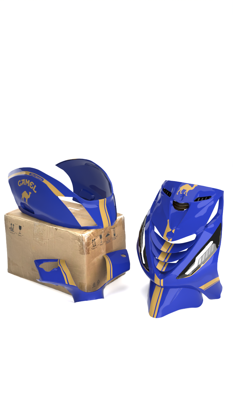 Cigarette Designs - Piaggio Zip SP Graphics Kit