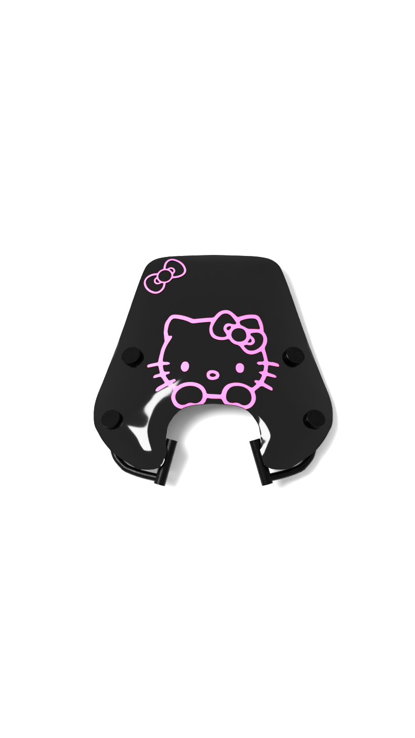 Hello Kitty - Piaggio Zip Low Windscreen Graphics Kit