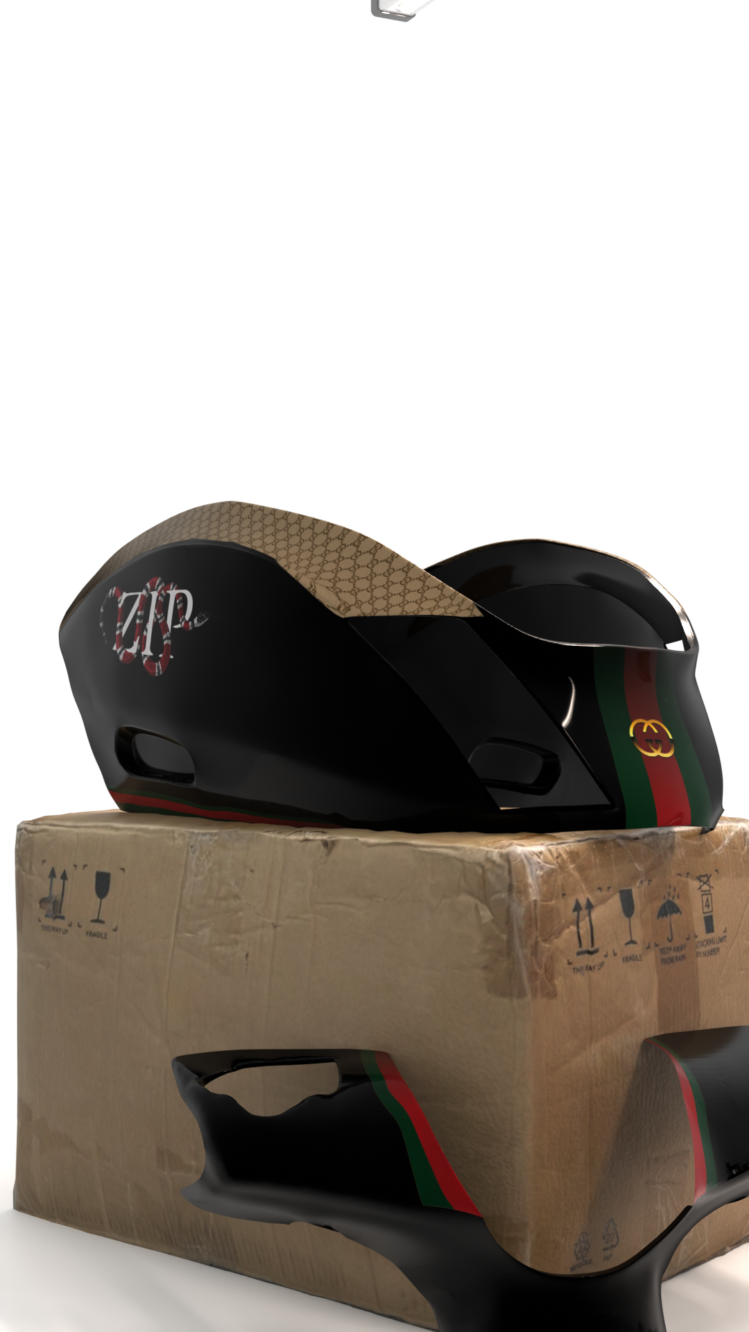 Gucci - Piaggio Zip Graphics Kit (Original Plastics)