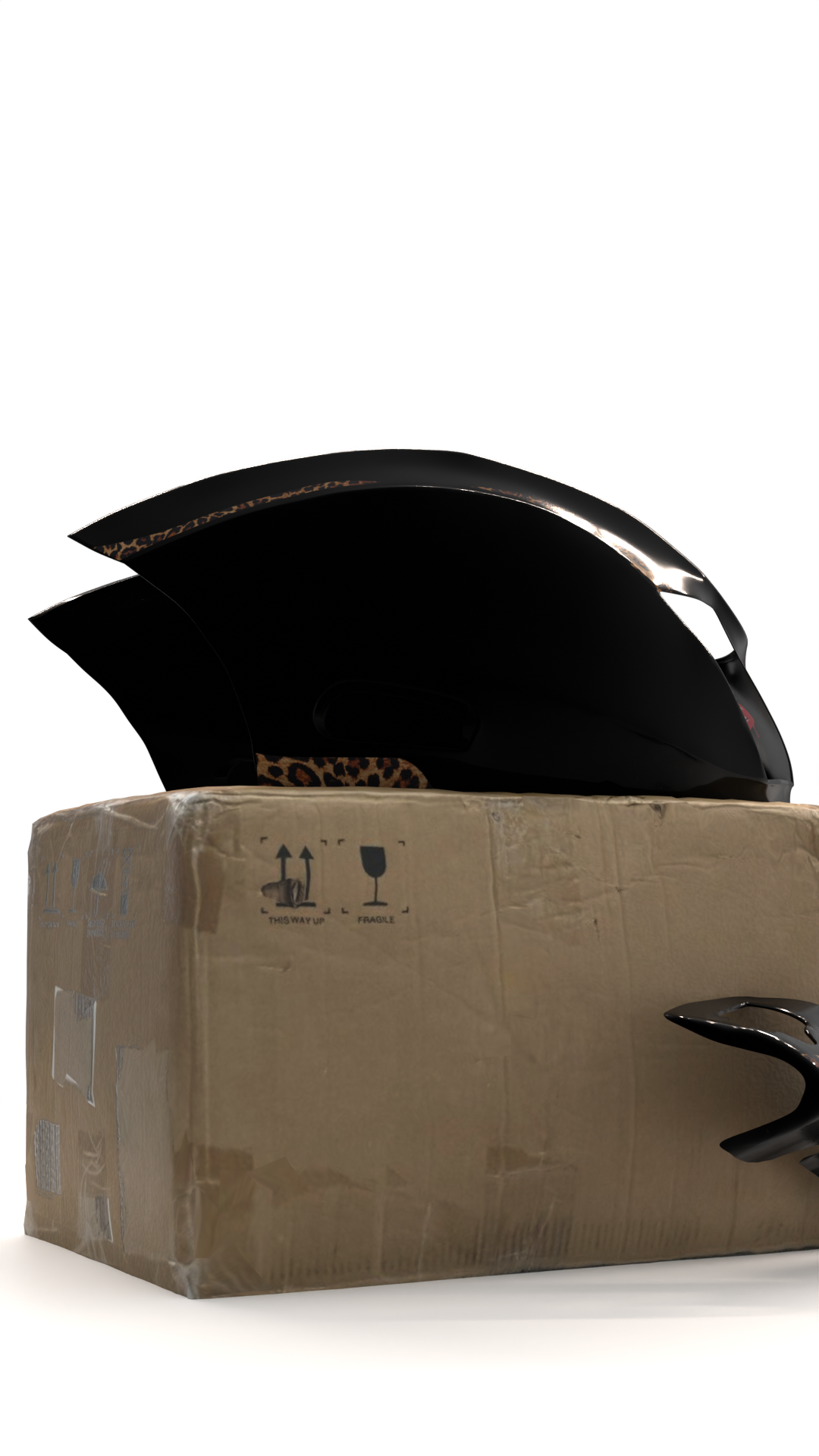 Panter print - Piaggio Zip Graphics Kit (Original Plastics)